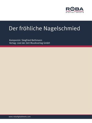 cover image of Der fröhliche Nagelschmied